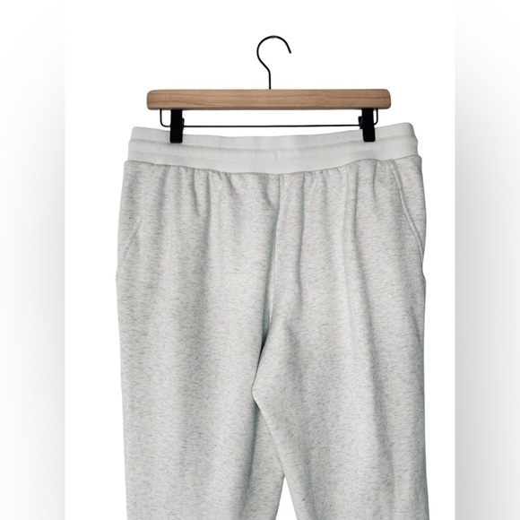 Athleta Cozy Karma High Rise Zip Pant Gray/White size Large - Picture 9 of 16